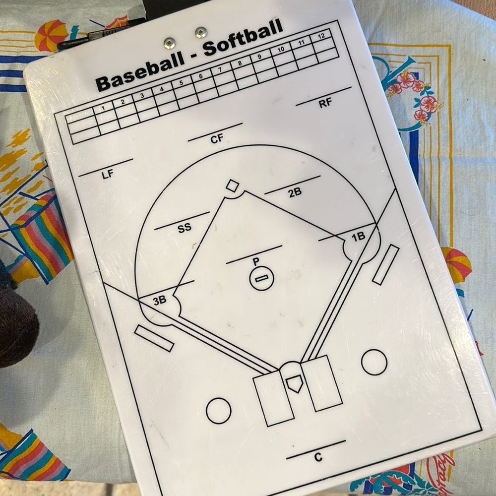 Coach’s Softball Clipboard